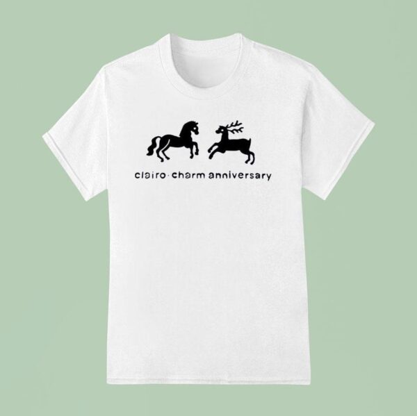 Clairo Charm Anniversary T Shirt