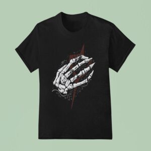 Clayman Heartless Skeleton Hand T Shirt