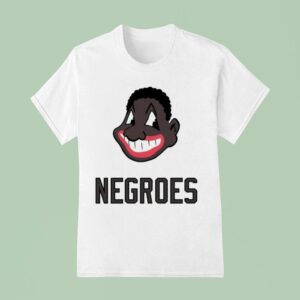 Cleveland Indians Negroes Face Head T Shirt