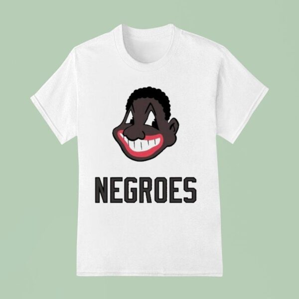Cleveland Indians Negroes Face Head T Shirt