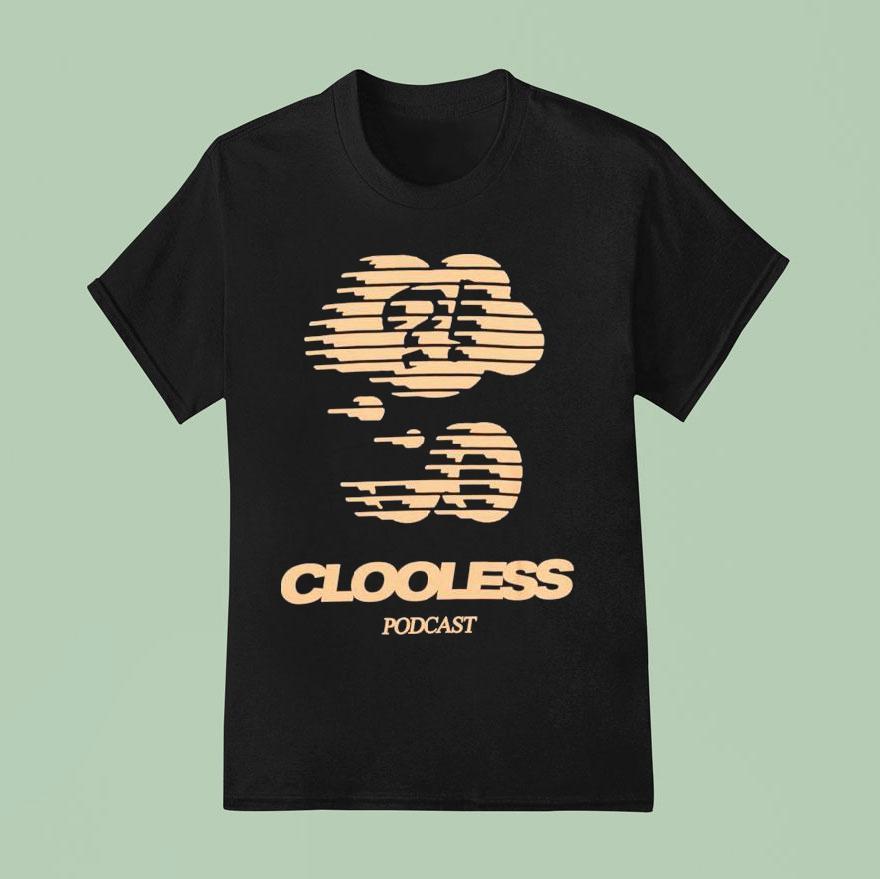 Clooless Podcast Static Thoughts T Shirt