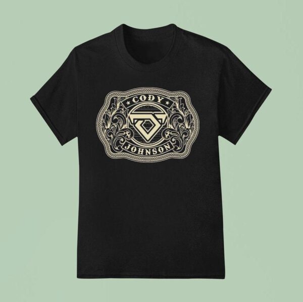 Cody Johnson Leather Buckle Deluxe Tour Bel T Shirt