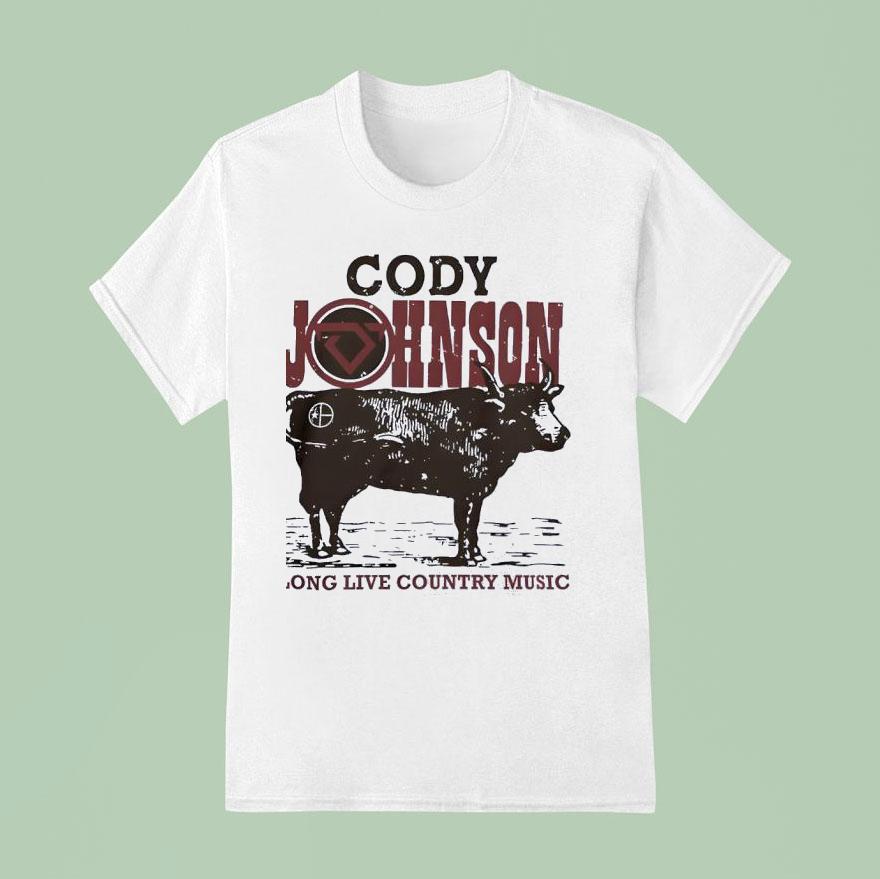 Cody Johnson Long Live Country Music T Shirt