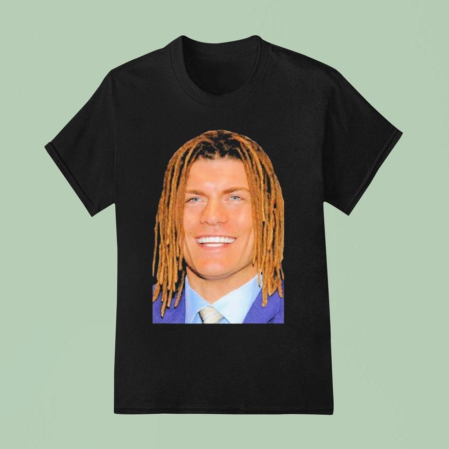 Cody Raheem Rhodes Before He Cut His Dreads T Shirt
