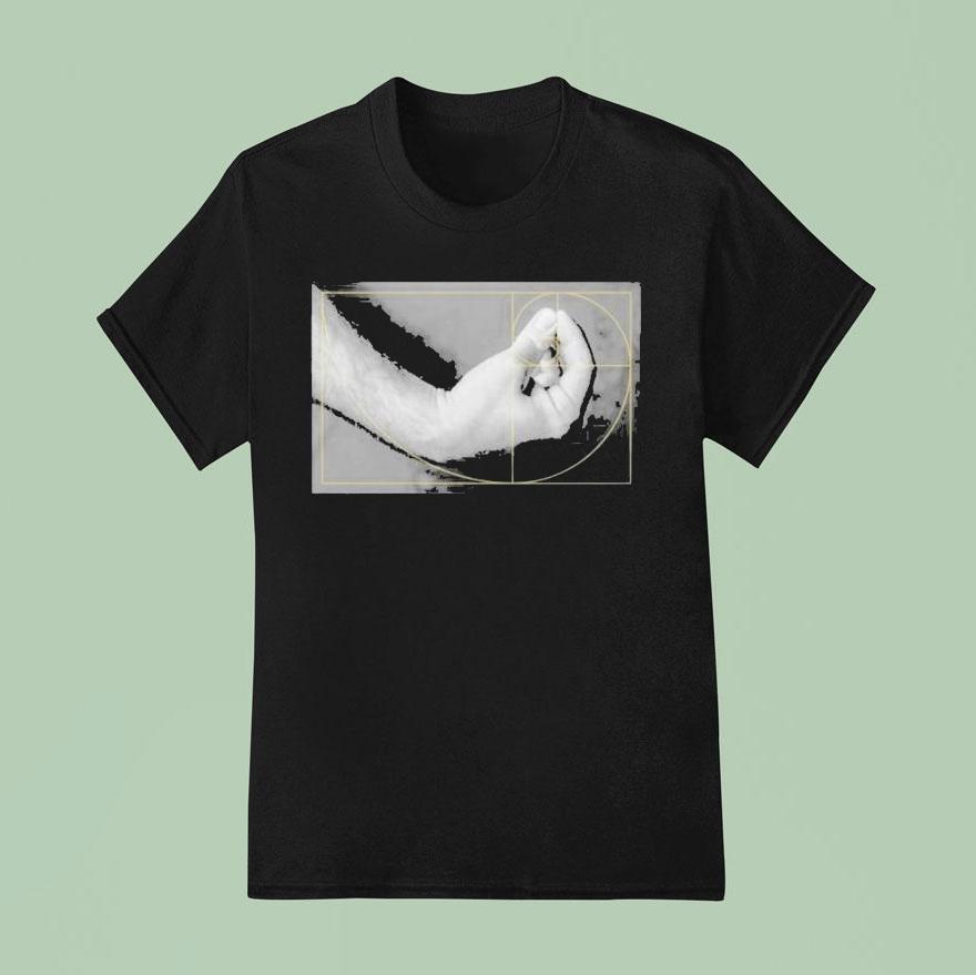 Cody Tries Stuff Wearing Fibognocchi Hand T Shirt