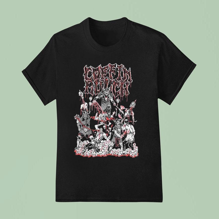 Coffin Mulch Into The Blood T Shirt