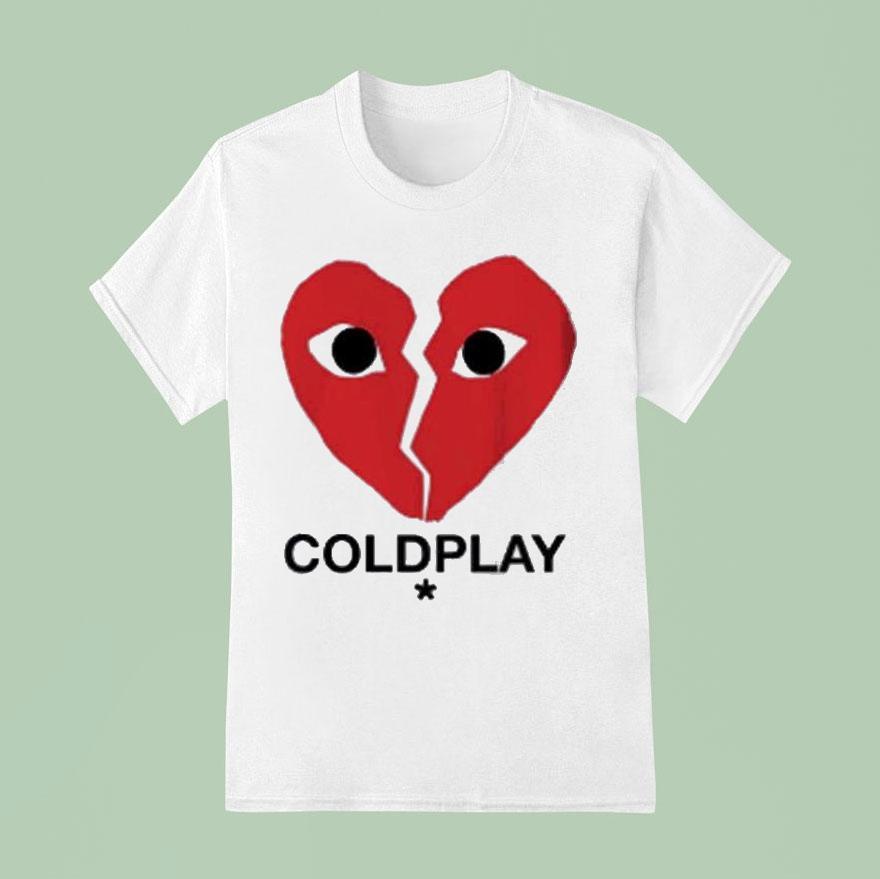 Coldplay Concert In Boston Ceo And Hr Break Heart T Shirt