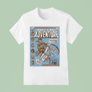 Comic Book Davy S Big Adventure T Shirt