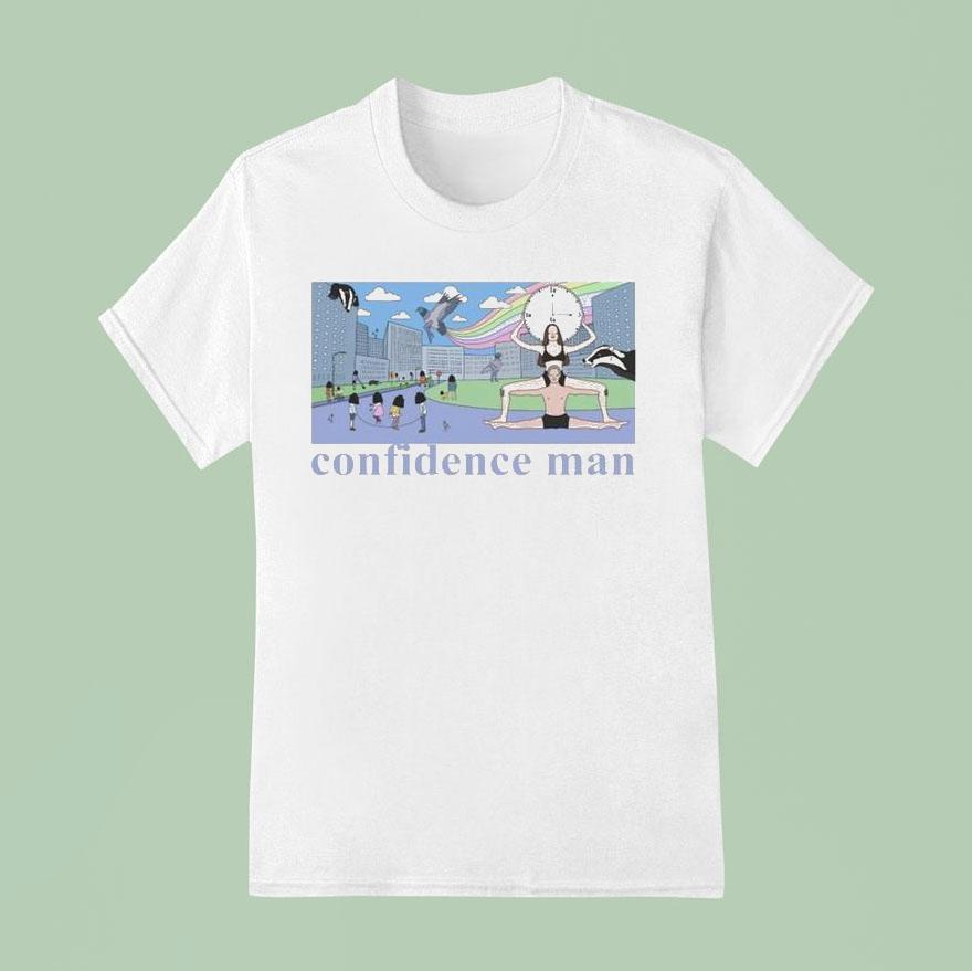 Confidence Man Am La La La Chris T Shirt