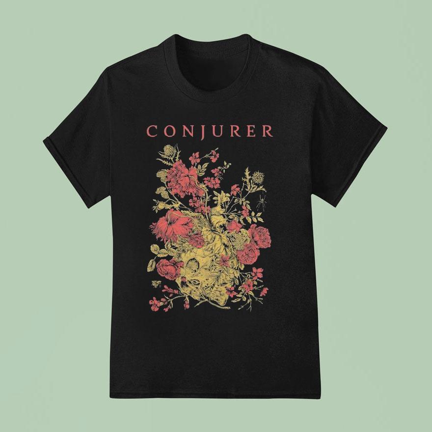 Conjurer Mire Skull T Shirt