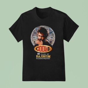 Coolie Years Of Rajinikanth T Shirt