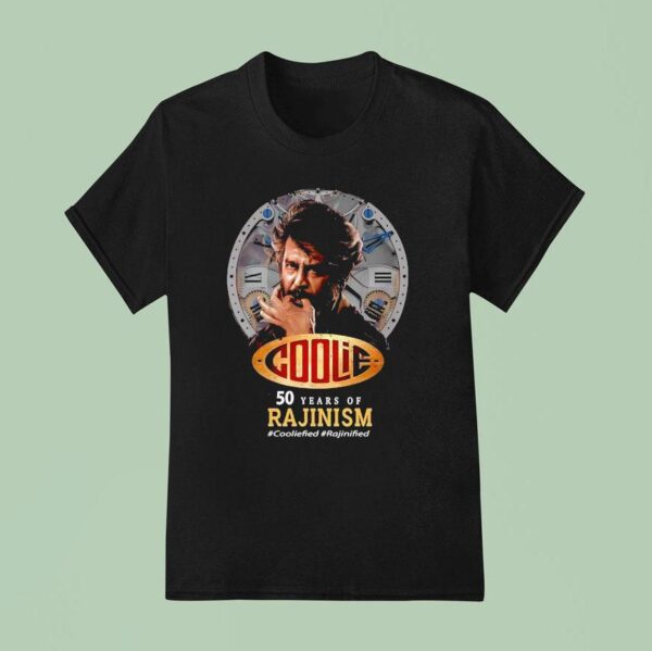 Coolie Years Of Rajinikanth T Shirt