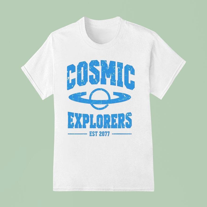 Cosmic Explorers Est T Shirt