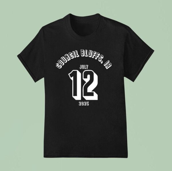 Council Bluffs Ia July T Shirt