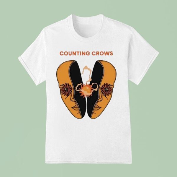 Counting Crows Flowers In Their Eyes Counting T Shirt