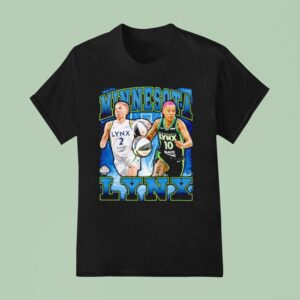 Courtney Williams And Natisha Hiedeman Minnesota Lynx Basketball Wnba All Star Game T Shirt