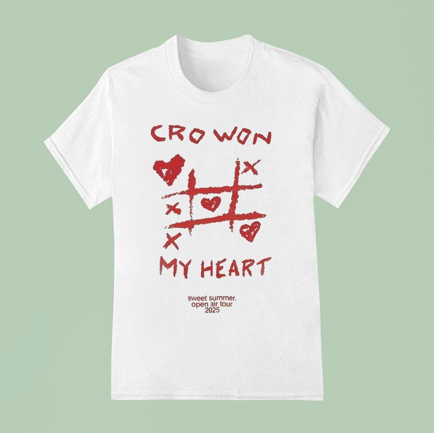 Cro Cronicles Cro Won My Heart Sweet Summer Open Air Tour T Shirt