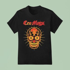 Cro Mags Age Of The Dead Skull T Shirt