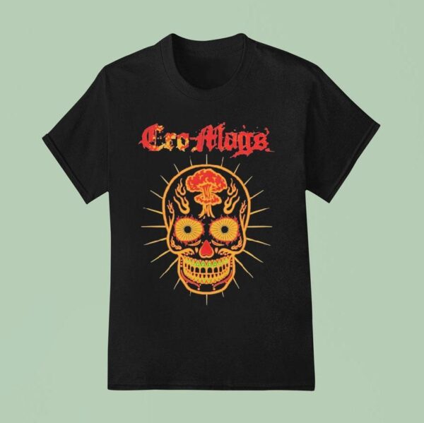 Cro Mags Age Of The Dead Skull T Shirt