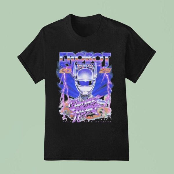 Crobot Cronicles Chrome Heart T Shirt