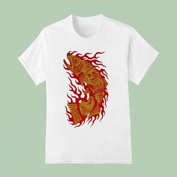 Crooked Creek Holler Fish Tattoo Trou T Shirt