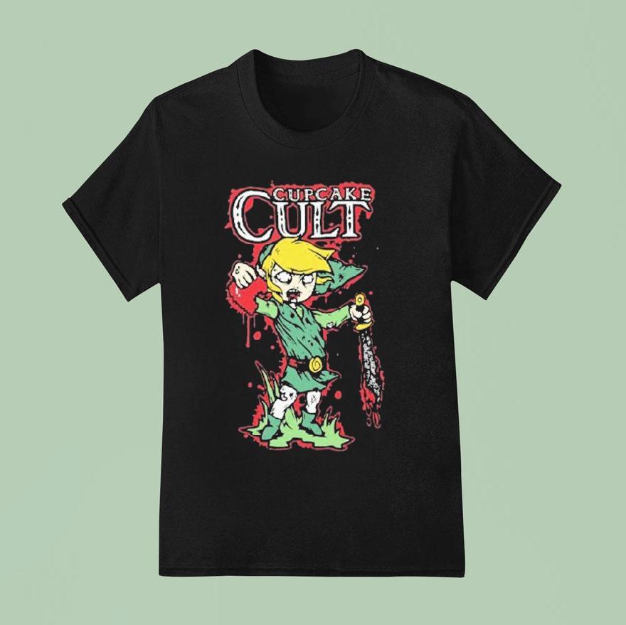 Cupcake Cult Gamer The Legend Of Zelda T Shirt