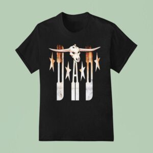 D A D Rust Stars T Shirt