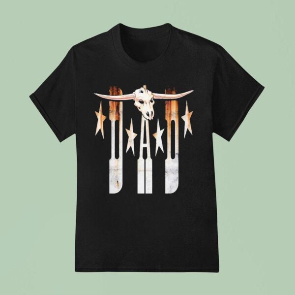 D A D Rust Stars T Shirt