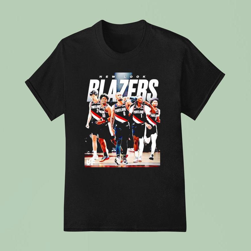 Damian Lillard Portland Trail Blazers New Look Nba T Shirt