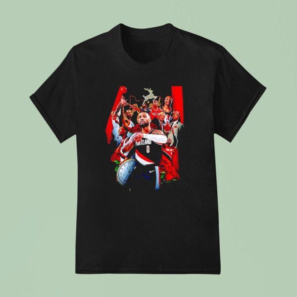 Damian Lillard Watch Portland Trail Blazers Basketball T Shirt