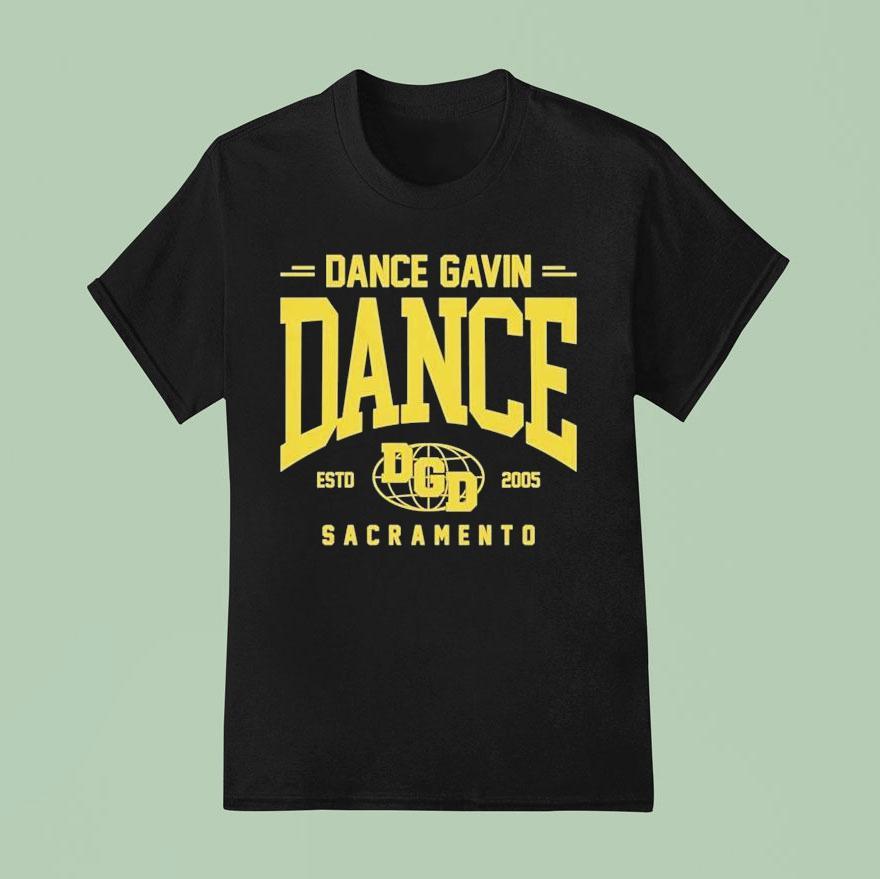 Dance Gavin Dance Sacramento Globe Logo Est T Shirt