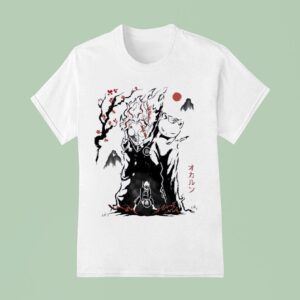 Dandadan In Japanese Sumi E Style T Shirt