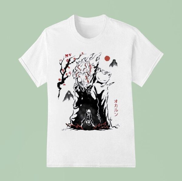 Dandadan In Japanese Sumi E Style T Shirt