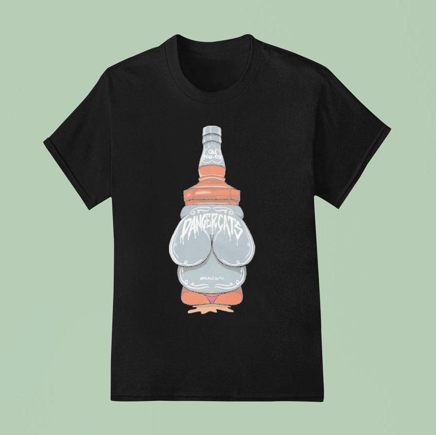 Danger Cats Liquor Lizard T Shirt