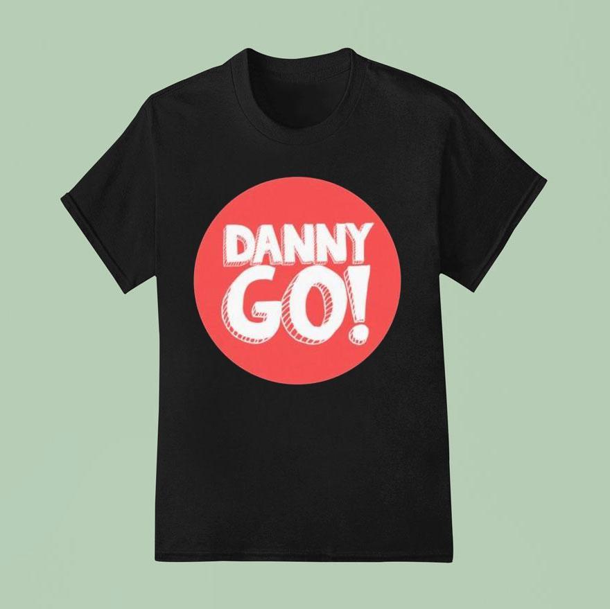 Danny Go Red Dot Logo T Shirt
