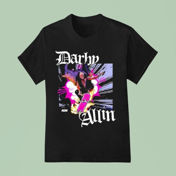 Darby Allin Aew Comic T Shirt
