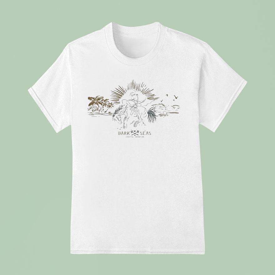 Dark Seas Coastal Frontier Reinforced T Shirt