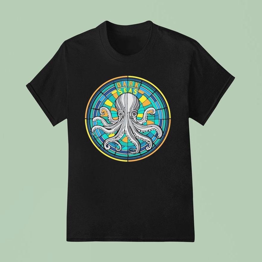 Dark Seas Octopus Glass T Shirt