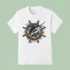 Dark Seas Waterlogged Fish T Shirt