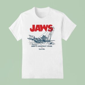 Dark Seas X Jaws Man S Deepest Fear T Shirt