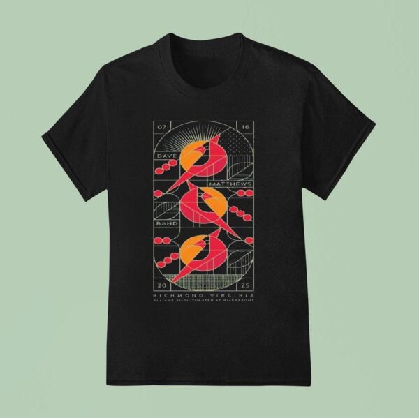 Dave Matthews Band July Concert The Allianz Amphitheater T Shirt