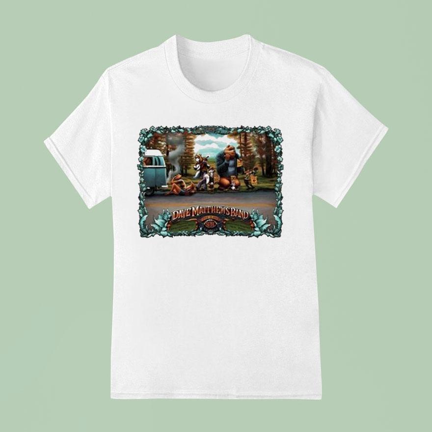 Dave Matthews Band July Saratoga Springs New York Even T Shirt