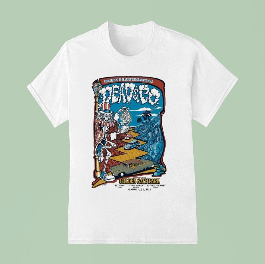 Dead And Company San Francisco Ca Aug Concer T Shirt