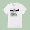 Death Cab For Cutie Ipod T Shirt