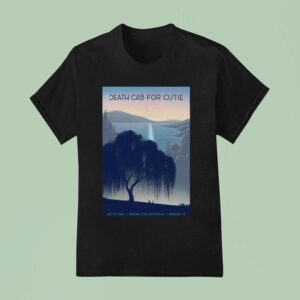 Death Cab For Cutie Jul Redding Civic Auditorium In Redding Ca T Shirt