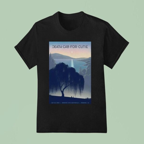 Death Cab For Cutie Jul Redding Civic Auditorium In Redding Ca T Shirt