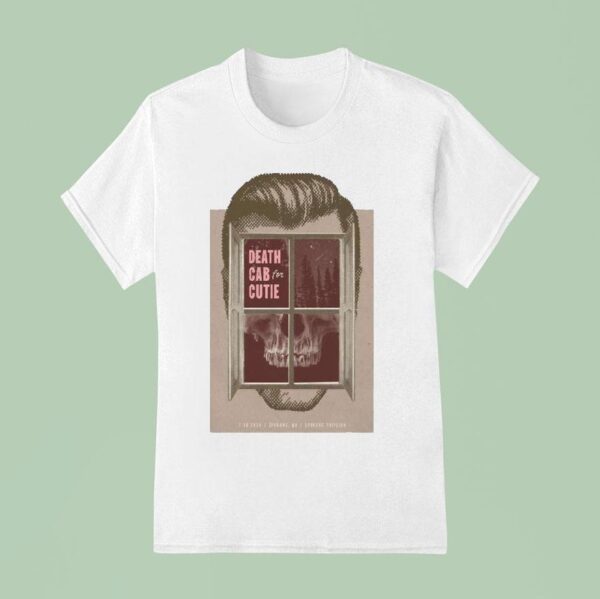 Death Cab For Cutie July At Spokane Pavilion Spokane Wa T Shirt