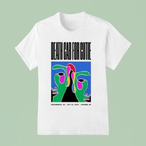 Death Cab For Cutie Tour Sacramento Ca T Shirt