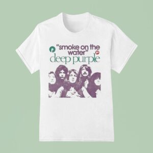 Deep Purple Smoke On The Water Photo T Shirt