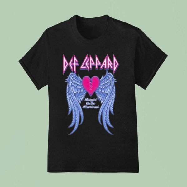 Def Leppard Bringin On The Heartbreak T Shirt